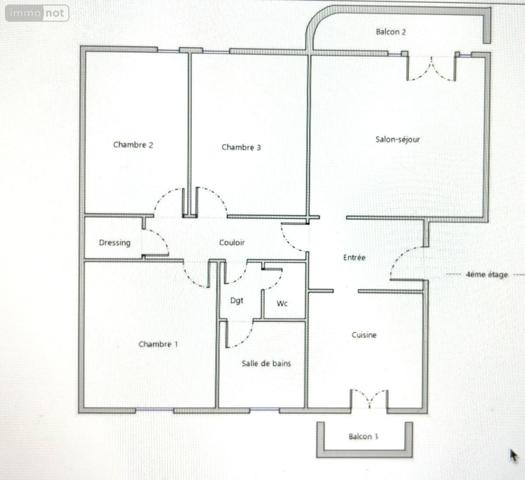 Appartement à vendre à Clermont-Ferrand dans le Puy-de-Dôme (63100), ref : 63130-12