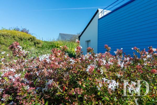 Maison Contemporaine avec piscine intérieure à Moëlan-sur-Mer