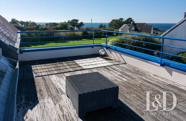 Maison Contemporaine avec piscine intérieure à Moëlan-sur-Mer