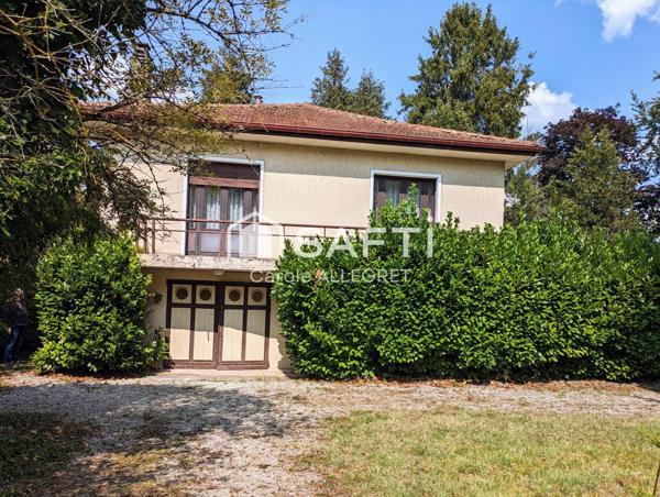 Maison de 150 m2 sur terrain  2800m2 constructible