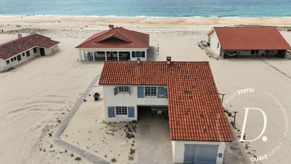 Villa landaise en 2ème ligne – Saint-Girons Plage