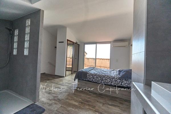 Vue mer, calme et jardin à Bandol – T4 en triplex de 95 m² Carrez