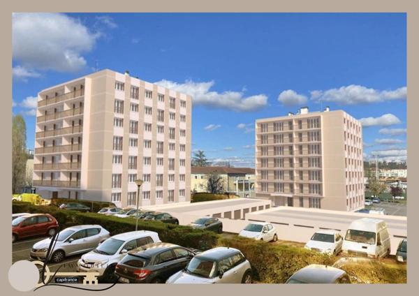 Appartement à vendre, LYON-Vaise, 3 pièces, garage, place de stationnement, cave