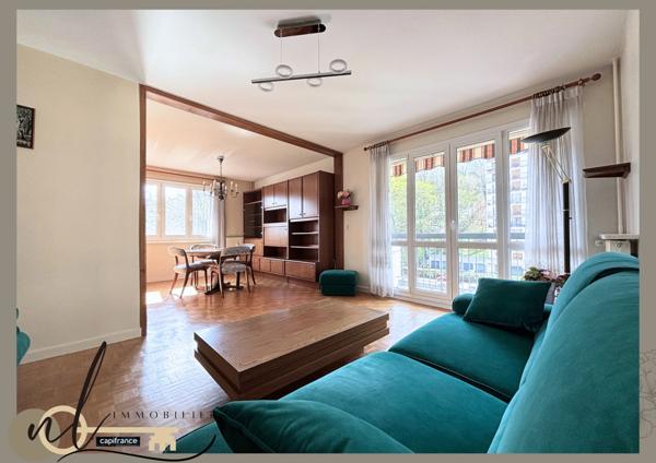 Appartement à vendre, LYON-Vaise, 3 pièces, garage, place de stationnement, cave