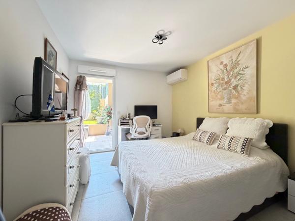 À Vendre – VILLENEUVE LOUBET (06) Appartement 3 Pièces en Rez-de-Jardin dans une Résidence de Standing (Livrée en 2024)