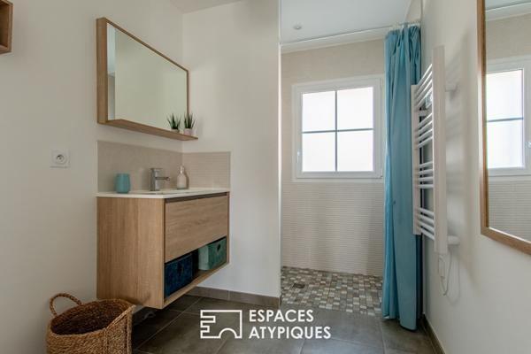 Villa avec piscine et gîtes à proximité de l’Océan