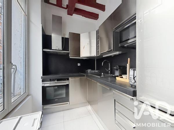 Location studio 37 m² Paris 4