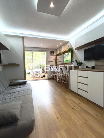 Studio en excellent état à 100 m de la plage