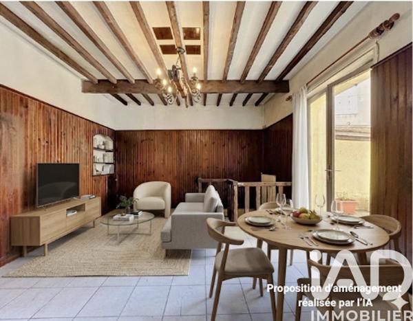 Maison à vendre 3 pièces 65,95 m² Les Mureaux