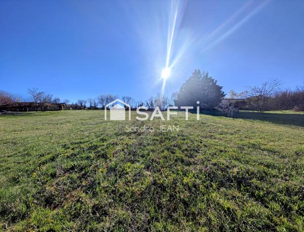 Terrain constructible dans un environnement calme