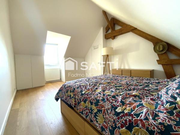 Maison edifiée sur un terrain 600m²