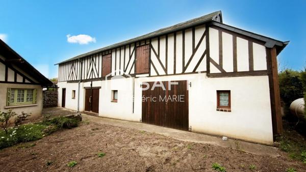 Maison augeronne en brique proche commerces