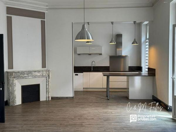 Appartement haussmannien de 154 m² , centre ville d'Orange
