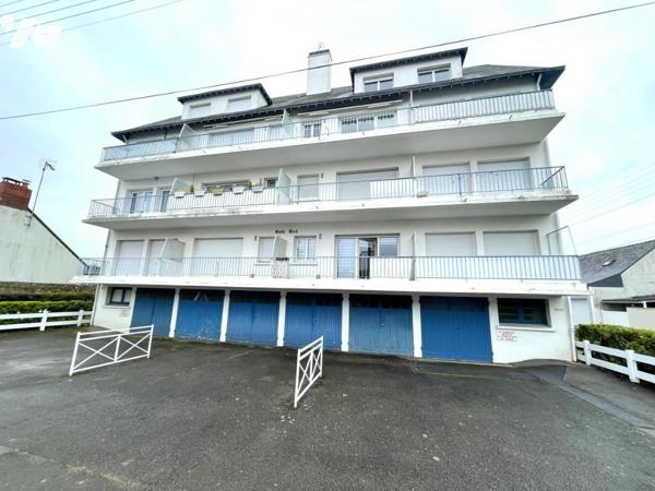 A VENDRE - LE POULIGUEN - Centre - Studio d'env 31.54m² avec balcon et garage.