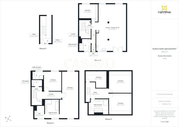 Vente Maison 7 pièces de 257m² - 94200 Ivry-sur-Seine