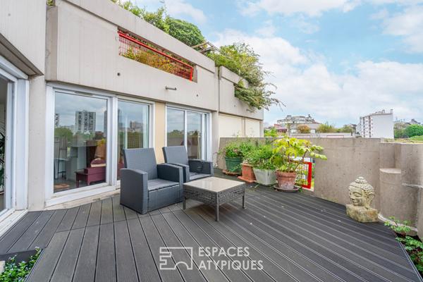 Appartement avec terrasses