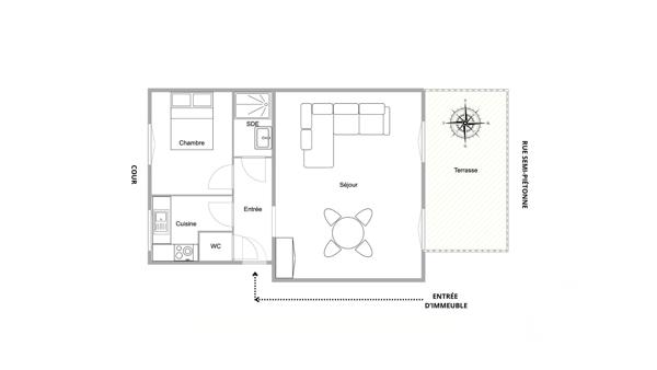 Appartement à vendre 2 pièces 38,7 m² Paris 12