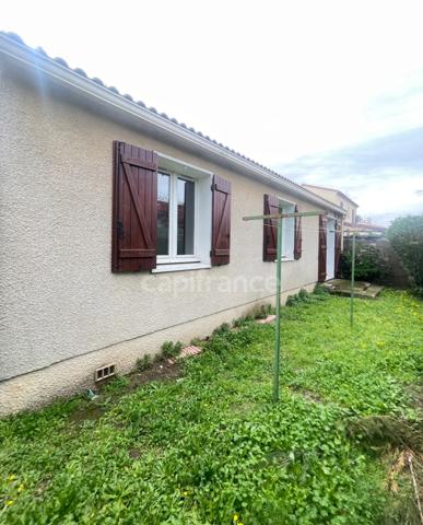 Maison 3 faces-plain-pied à vendre à CORNEILLA DEL VERCOL (66)- 3 chambres avec garage et jardin. Entre plage de Saint Cyprien et lac de Villeneuve de la Raho