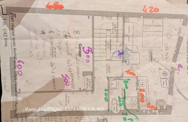 Immeuble 7 pièces - 115 m²