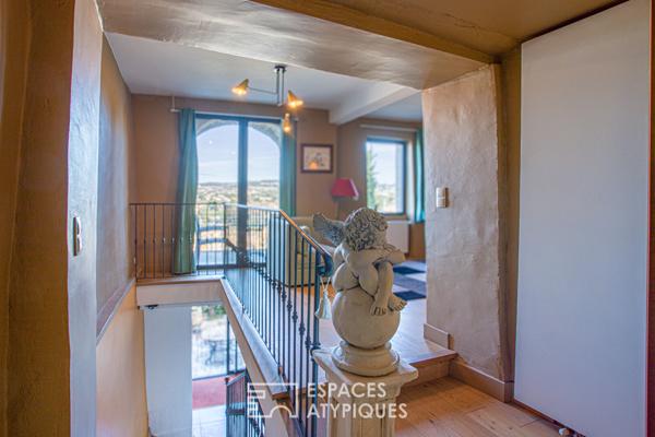 Ecrin de charme et sa vue panoramique au coeur de la cité médiévale