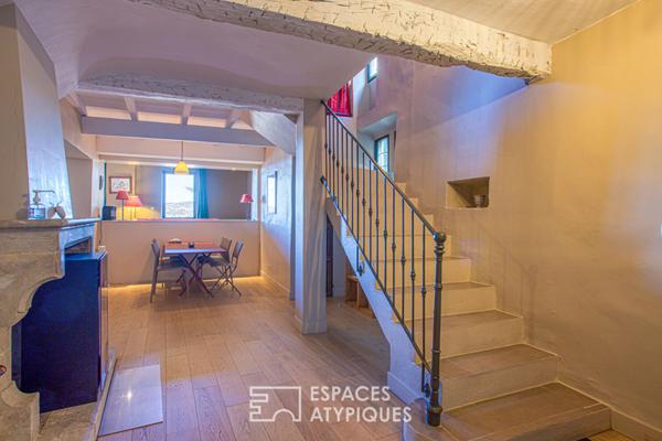 Ecrin de charme et sa vue panoramique au coeur de la cité médiévale