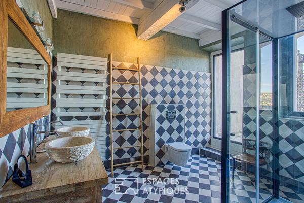 Ecrin de charme et sa vue panoramique au coeur de la cité médiévale