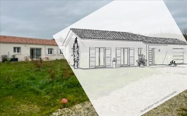 Terrain à vendre |  Saint-Just-Luzac |  460 m²