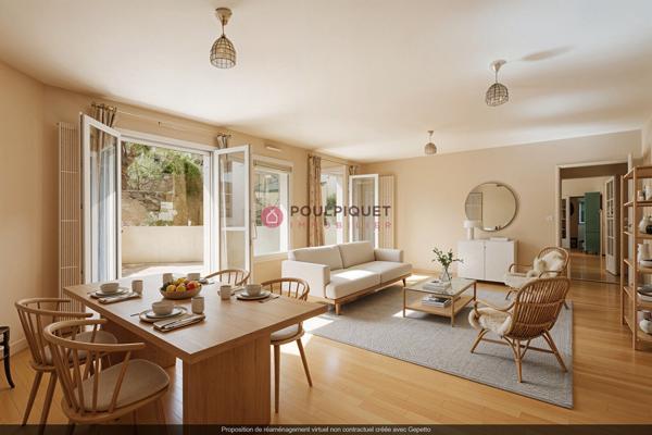 Appartement centre ville de type 4 de 101m² avec parking et ascenseur