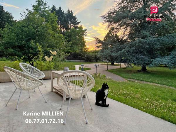 MARCILLY SUR EURE 27810 - Maison individuelle sur sous-sol total - 1 étage - 6 chambres - Terrain - 449000  HAI