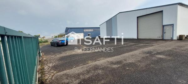 Local artisanal, commercial ou dépôt de 1980 m² sur 38.44 ares