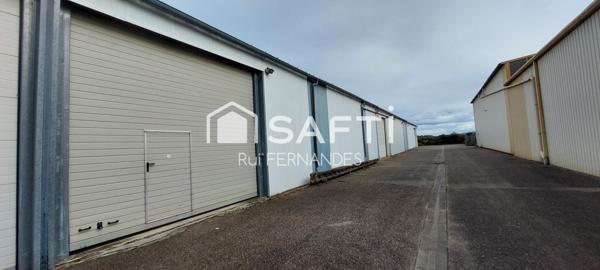 Local artisanal, commercial ou dépôt de 1980 m² sur 38.44 ares