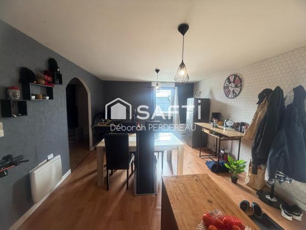 Maison et appartement loué