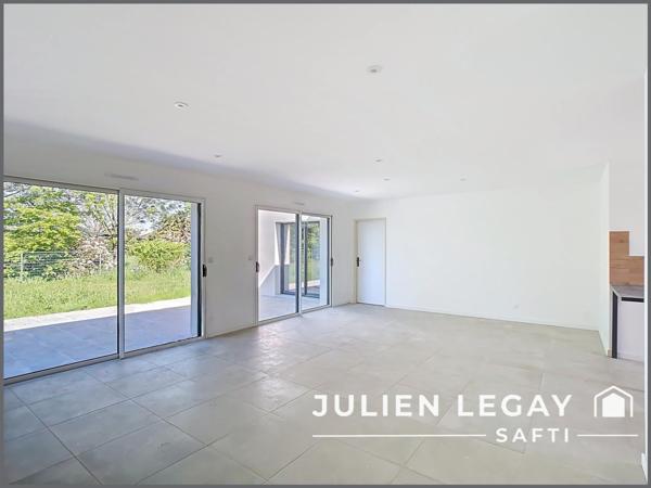 PAVILLON PLAIN PIED NEUF 4 CHAMBRES + JARDIN