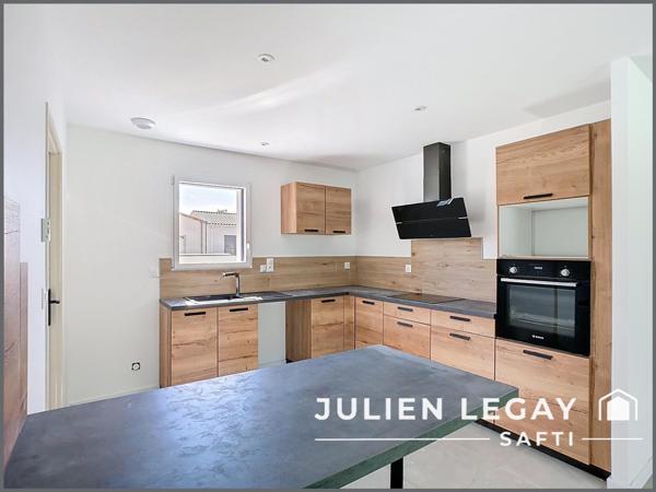 PAVILLON PLAIN PIED NEUF 4 CHAMBRES + JARDIN