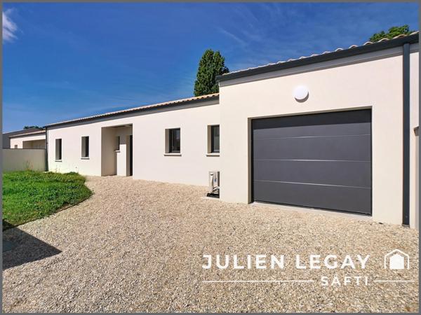 PAVILLON PLAIN PIED NEUF 4 CHAMBRES + JARDIN