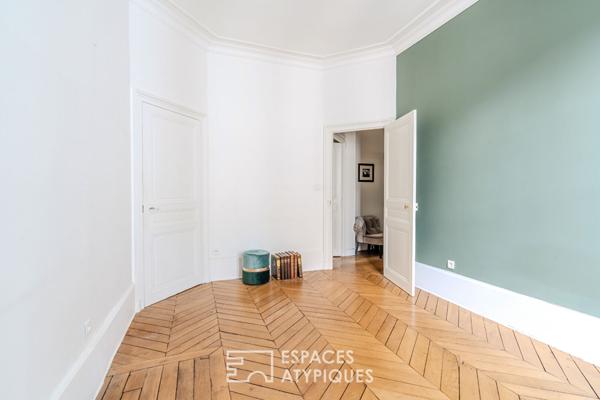 Appartement versaillais rénové en contemporain Notre Dame