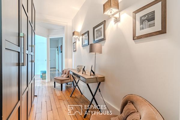 Appartement versaillais rénové en contemporain Notre Dame