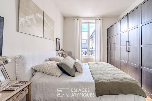 Appartement versaillais rénové en contemporain Notre Dame