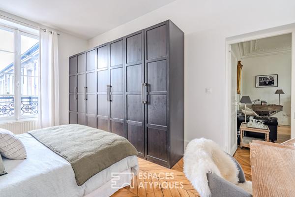 Appartement versaillais rénové en contemporain Notre Dame