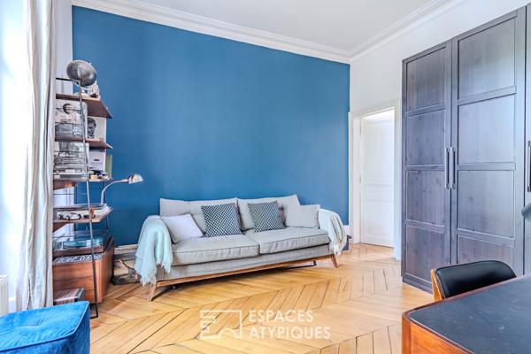 Appartement versaillais rénové en contemporain Notre Dame