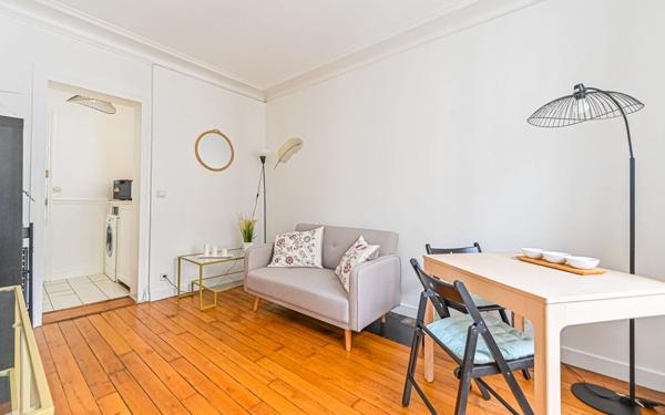 Appartement à louer    2 pièces • 26,72 m2 Paris 17
