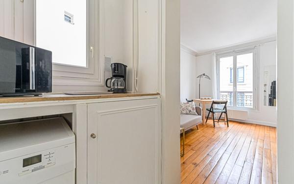 Appartement à louer    2 pièces • 26,72 m2 Paris 17