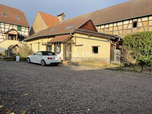 3%.COM - EXCLUSIVITÉ SCHNERSHEIM, maison 101m²,jardin,garage,parking,cave Schnersheim (67370)