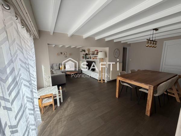 PAVILLON 6 CHAMBRES + DÉPENDANCES ET JARDIN A VILLIERS EN PLAINE