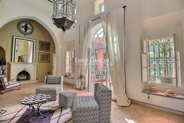 Villa à vendre dans un domaine à 25 minutes du centre de Marrakech