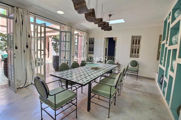 Villa à vendre dans un domaine à 25 minutes du centre de Marrakech
