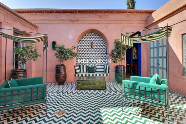 Villa à vendre dans un domaine à 25 minutes du centre de Marrakech