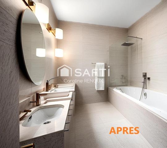 Maison de Maître 195 m² en plein centre du village avec un extérieur