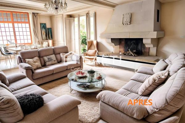 Maison de Maître 195 m² en plein centre du village avec un extérieur