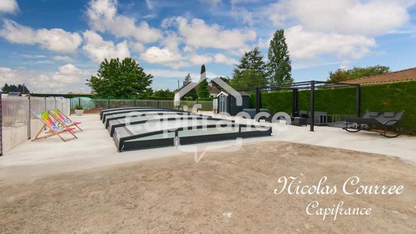🏡 Maison familiale avec suite parentale, piscine et prestations de qualité – Un cadre de vie exceptionnel SAINT SAVIOL (86)
